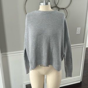 Gray sweater